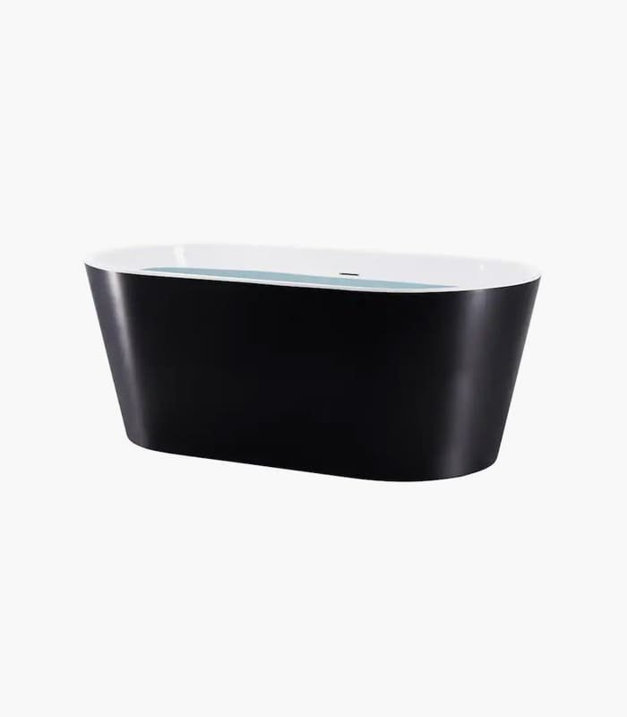 Matte Black Bath